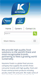 Mobile Screenshot of keystonefoods.com